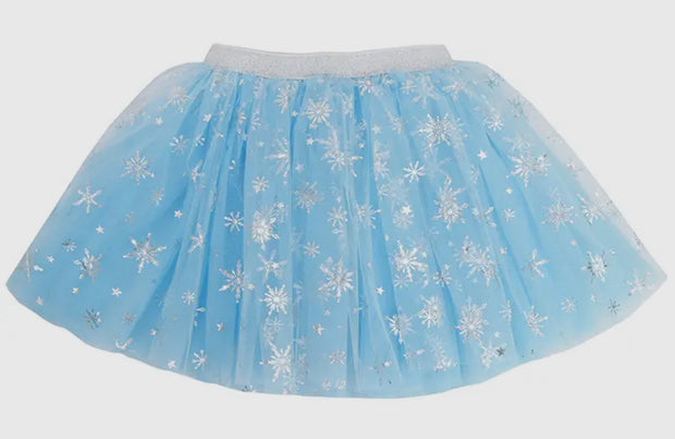 Blue Silver Sparkle Snowflake Tutu