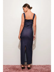 NB fitted maxi dress