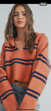 NB stripe sweater