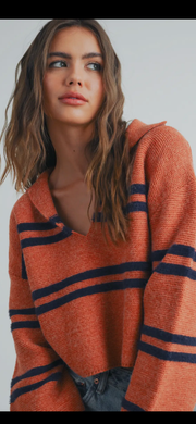 NB stripe sweater