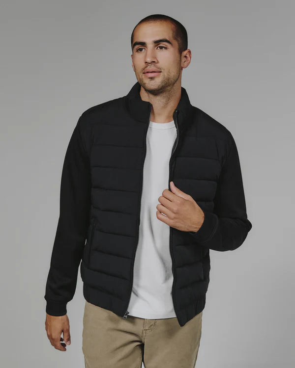 7 Diamond rev puffer full zip