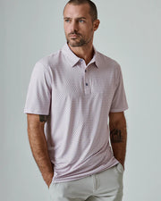 7 diamond harlow polo shirt