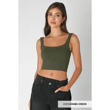 TGS NIKIBIKI Chevron Ribbed Tank