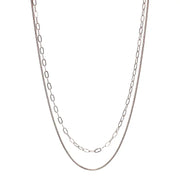 Double chain Necklace