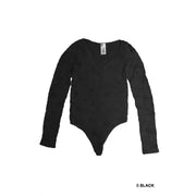 Nikibiki Lace Textured Bodysuit one size