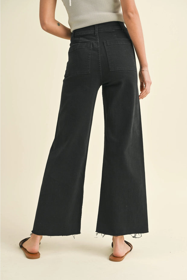 NB Wide leg denim pants