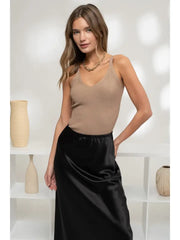 Sweater Knit Cami Tank TGS