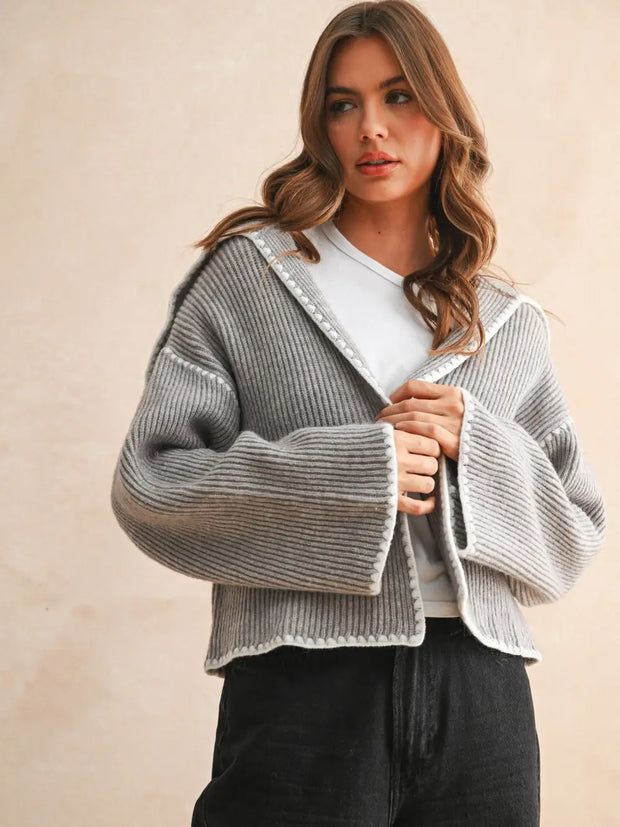 Nel Stitch  sweater Cardigan NB