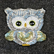 Sequin Owl Lurex Sweatshirt