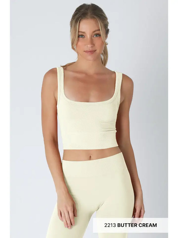 TGS NIKIBIKI Chevron Ribbed Tank