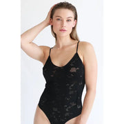 TGS LACE  BLACK BODYSUIT