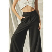 NB  Wide Leg Pants with Front Pocket