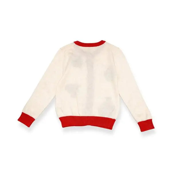 kids Ladybug Wooly Cardigan