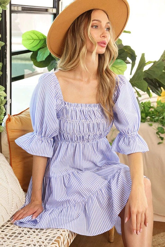 Pattie Ruffle tier sundress