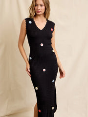 Nb Crochet Garden Knit dress