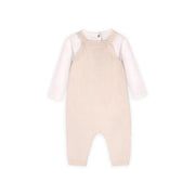 organic Animal Safari baby Knit Overall Set