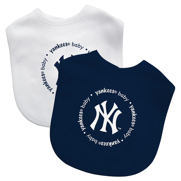 NY Yankees  Baby Bibs 2-Pack