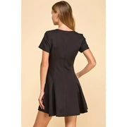 NB Bow Accent Short Sleeve Dress