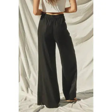NB  Wide Leg Pants with Front Pocket