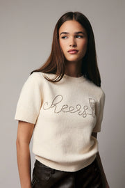 NB CHEERS RHINESTONES SWEATER