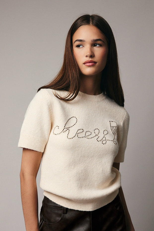 NB CHEERS RHINESTONES SWEATER