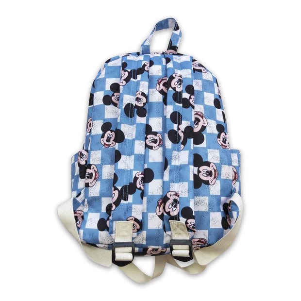 Checkered Mickey Backpack