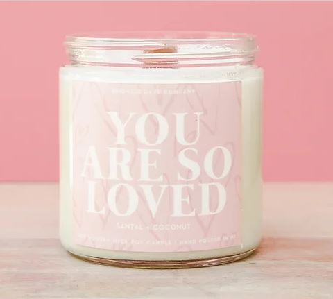 Brighter Days You Are So Loved Candle