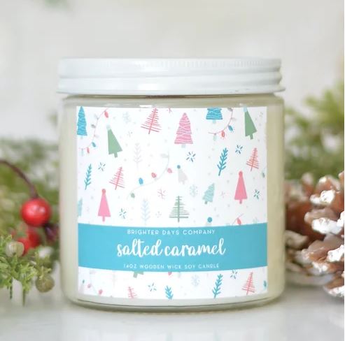 Brighter Days Salted Caramel Candle