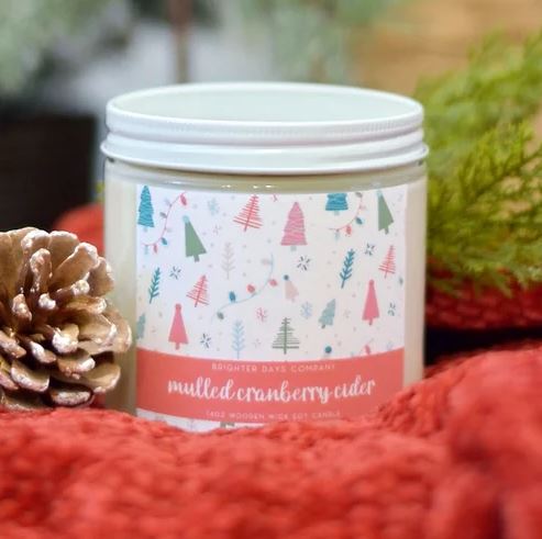 Brighter Days Mulled Cranberry Cider Candle