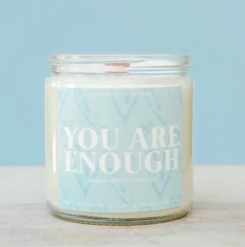 Brighter Days You Are Enough Candle
