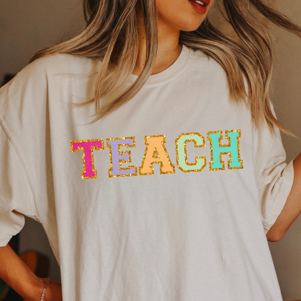 Teach Comfort Colors Graphic Tee Preorder