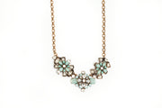 Avenue Chic Lime Flower Necklace