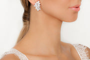 Avenue Chic Bridal Leaf Earrings - The Gathering Shops