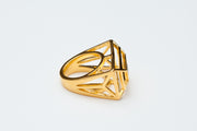 Avenue Chic Gold Hestia Ring - The Gathering Shops