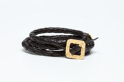 Avenue Chic Cascabel Leather Wrap Bracelet - The Gathering Shops