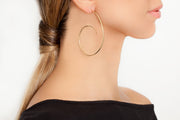 Avenue Chic Swirl Plain Earrings - The Gathering Shops