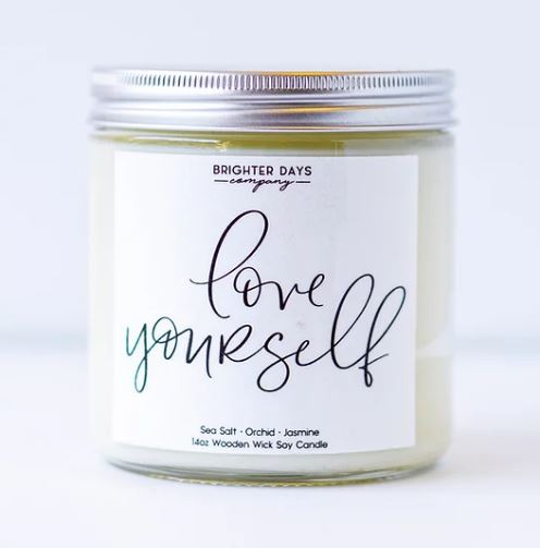 Brighter Days Love Yourself Candle