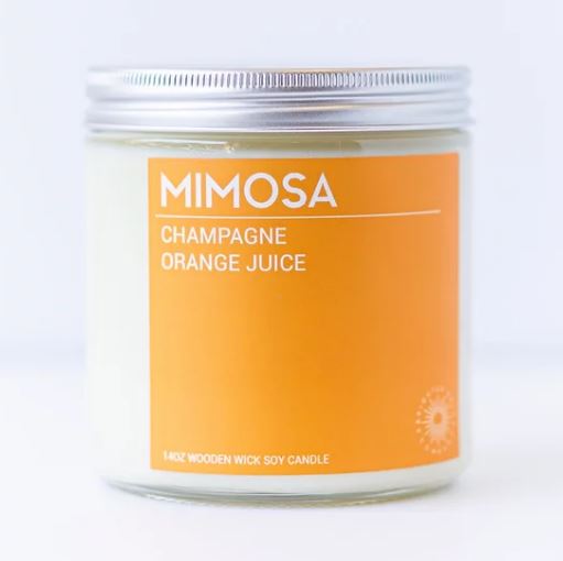 Brighter Days Mimosa Candle