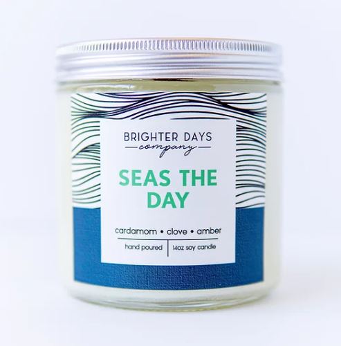 Brighter Days Seas The Day Candle