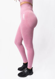 Roman Body Womens Light Pink Seamless Leggings