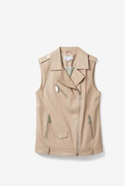 Noize Kotara Short Length Leather Vest