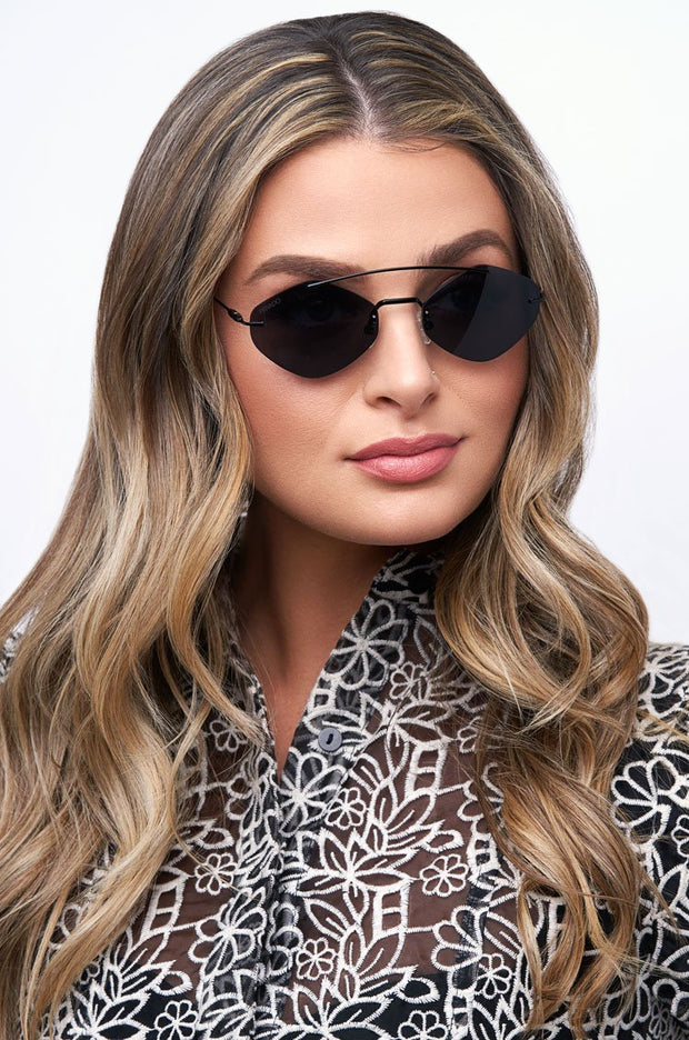 Privado Eyewear Black Ninox Sunglasses