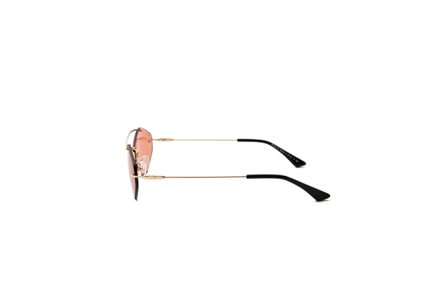 Privado Eyewear Gold Ninox Sunglasses