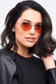 Privado Eyewear Gold Ninox Sunglasses