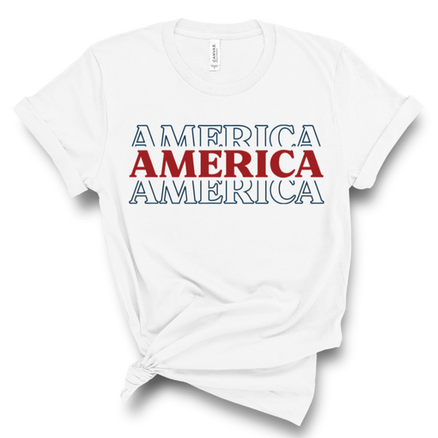 Over The Shop America Tee