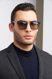 Privado Eyewear Light Grey Tyto Sunglasses