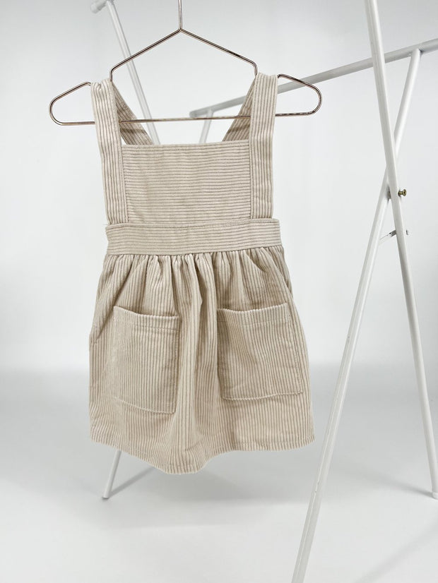 Bare Baby Ivory Pocket Dress