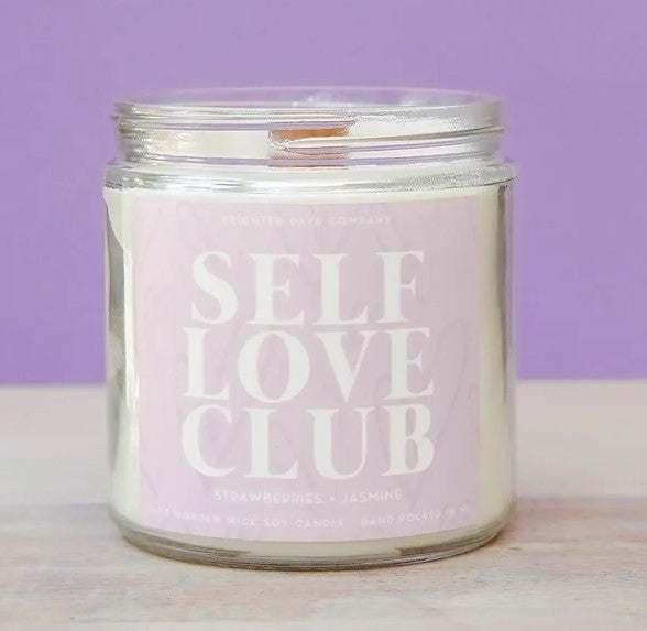 Brighter Days Self Love Club Candle