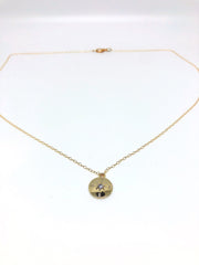 Nolu Jewels Not All Those Who Wander Are Lost 14k Gold Compass Necklace